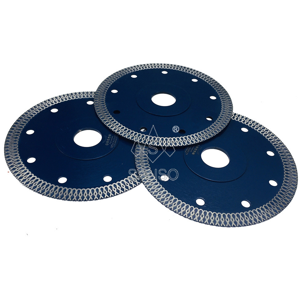 SANSO 125mm Fish Scale  Diamond Small Cutting Disc Circular Saw Blade For Ceramic Tile