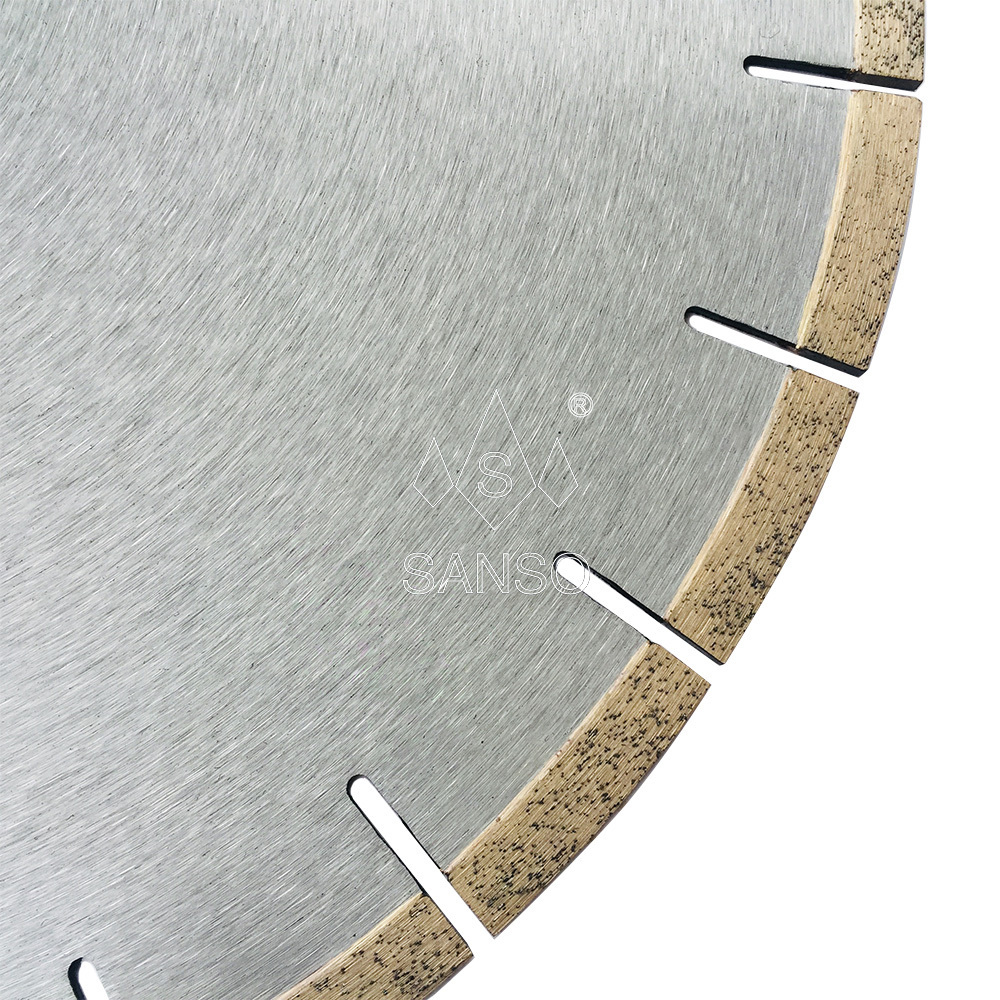 SANSO Segment Diamond Cutting Disc Saw Blades For Cutting Granite Marble