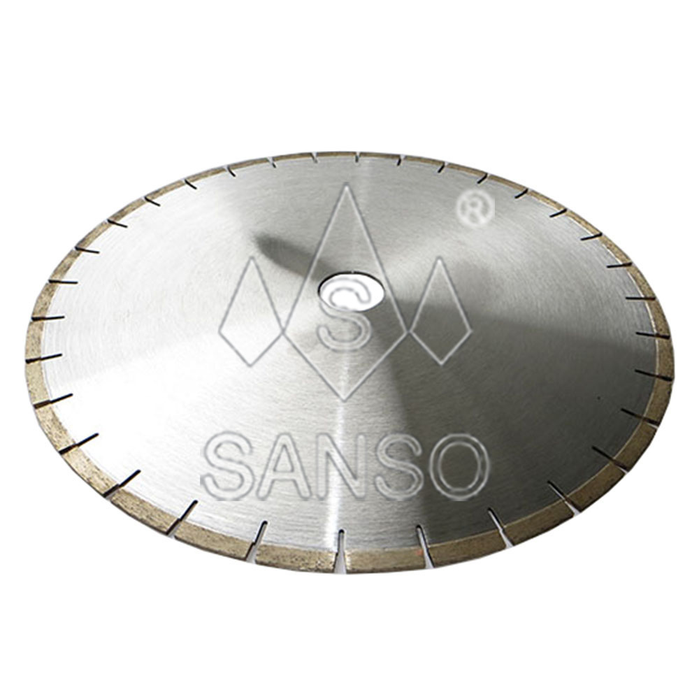 350mm Fan Shaped Diamond Cutting Disc Segmented Marble Diamond Saw Blade For Marble Limestone Cutting