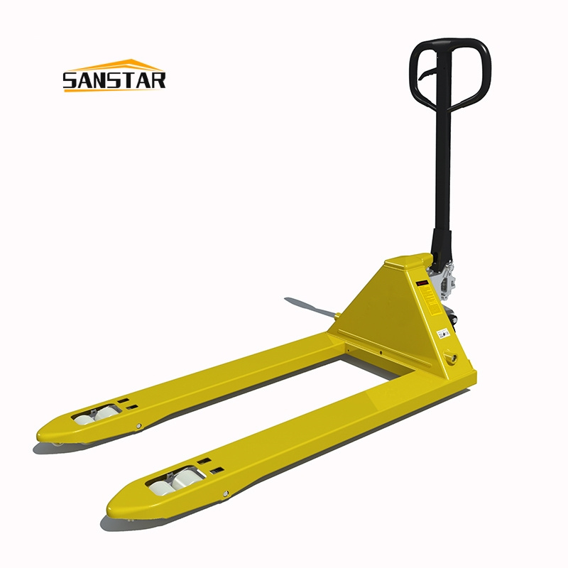 High quality warehouse mini simple hydraulic hand jack pallet truck 2500 kg for sale