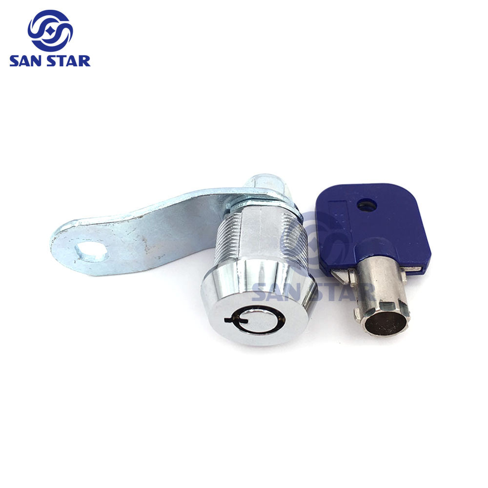 China wholesale fittings Zinc Alloy 17mm 10 Locks Cabinet Cam lock tubular cam lock for arcade machine