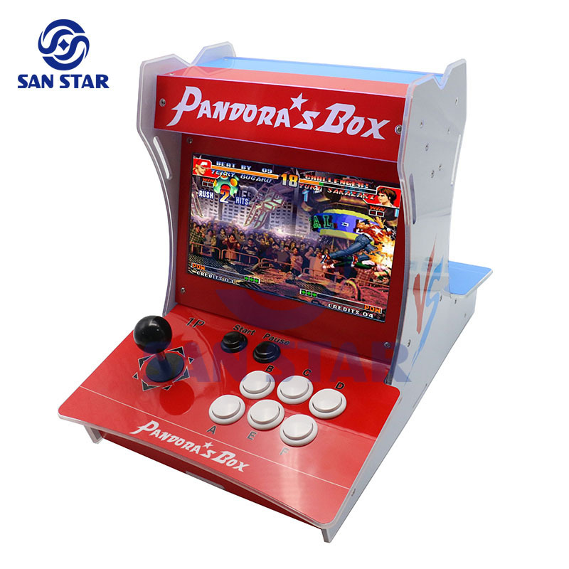 Bartop Game Machine Bartop Arcade Fighting Games Pandora's Game Box Console Retro Coin Pusher