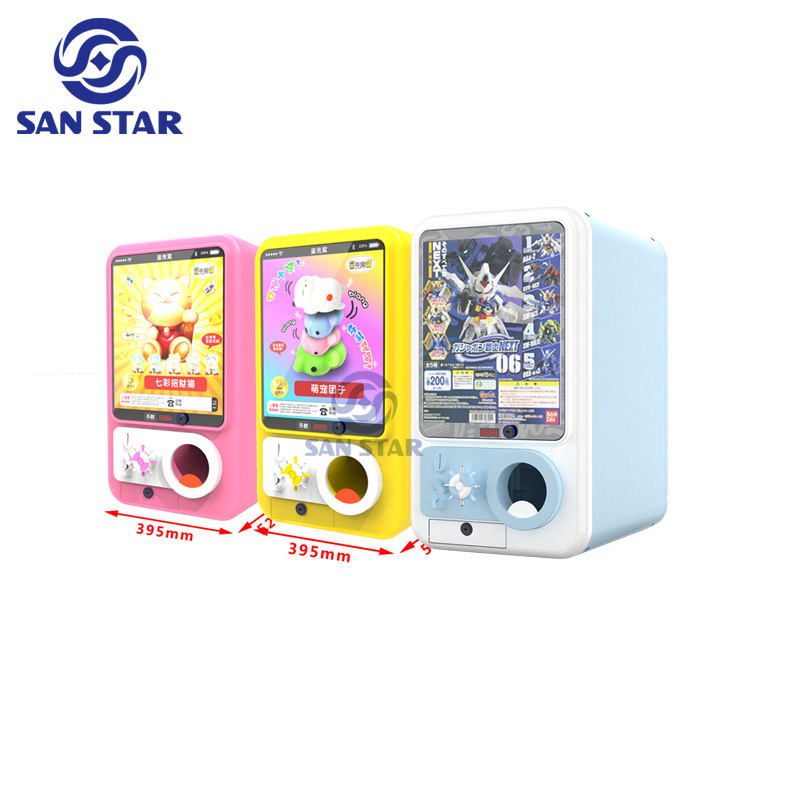 Japanese Gacha Vending Machine Prize Candy Automatic Coin Operated Mini Capsule toy Gashapon Machines