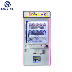 Coin Operated claw crane automatic Arcade golden game lock key master vending machine