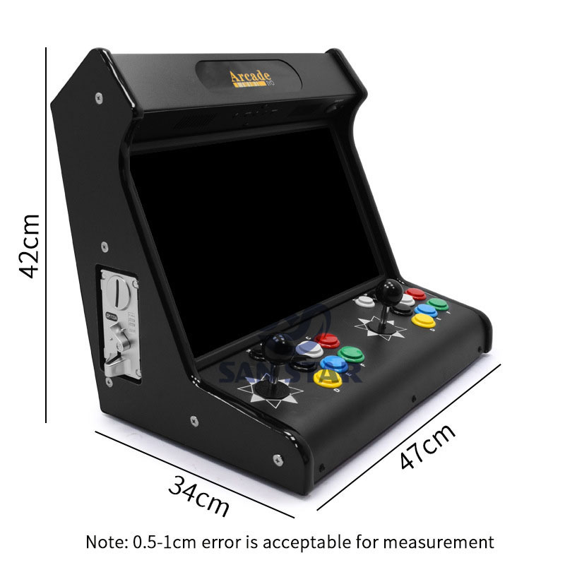 Pandora 23000 arcade Game Plush Portable Arcade Bartop Machine with Coin System Bartop Arcade Bartop Machine