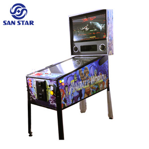 Flipperautomat bouncing ball automatic flipper classic digital virtual 4k 49 inch screen gumball pinball machine mechanical