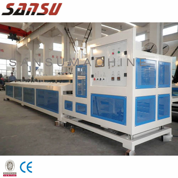 plastic PVC pipe manufacturing extrusion production making machine extruder machinery line