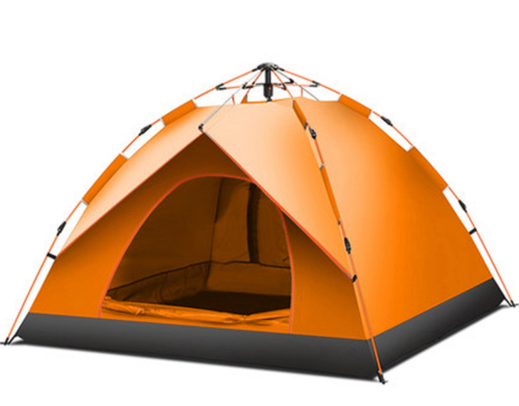 Factory  oem Outside outdoor Waterproof camping 4-6 person automatic Pop up Instant Camping Tent