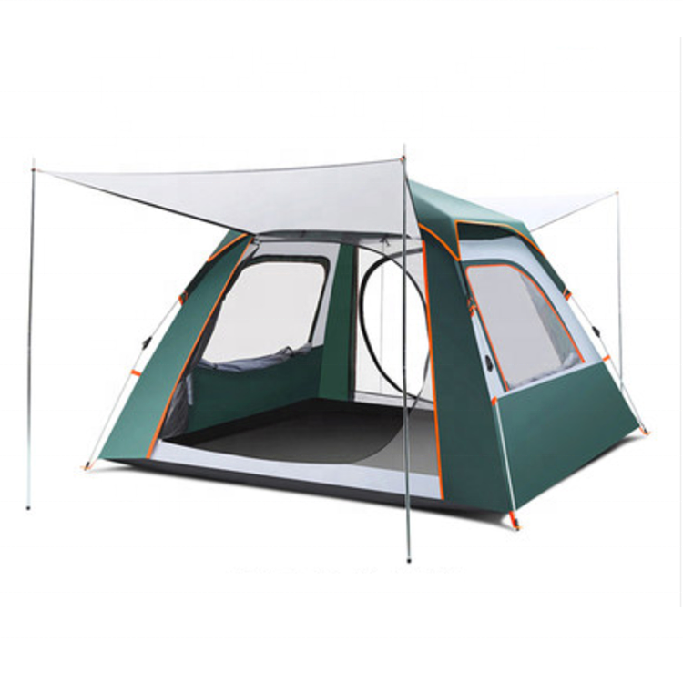 Stain Resistant Solid And Reliable Windproof Screen House Room Outdoor Camping Lagrge Tent