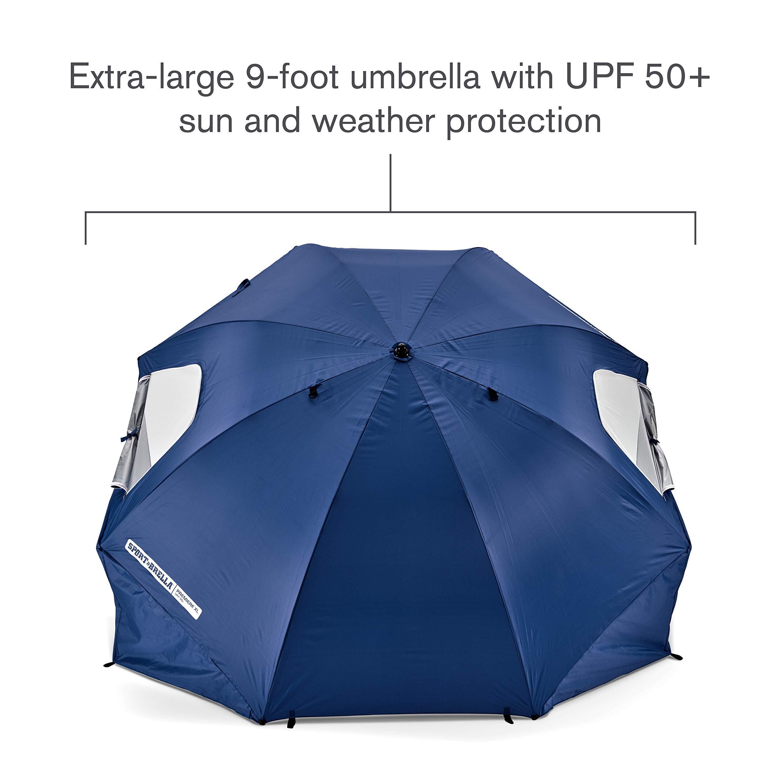 Popular Outdoor Camping Accessories Portable Uv Protection Beach Tent Umbrella Customizable Logo Beach Umbrella Outdoor