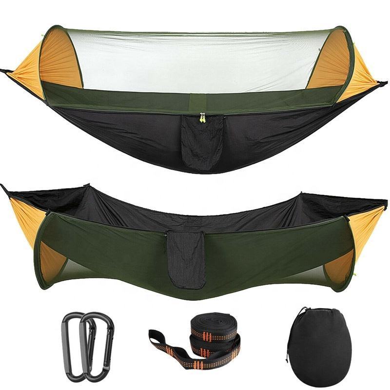 Top selling Portable outdoor Swing flat Hammock Camping winter aerial Tent with Mosquito Net Multi Use wholesale