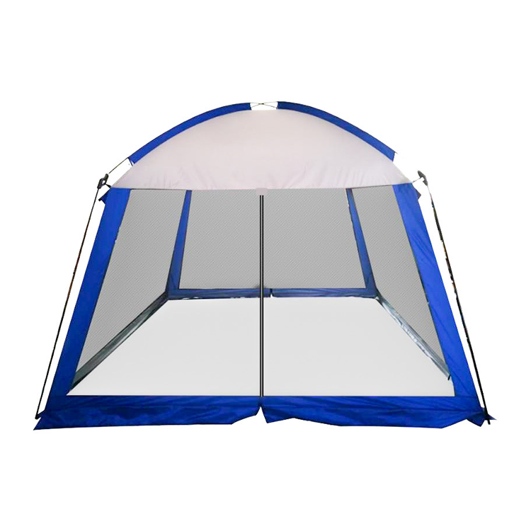 5-8 Person Waterproof Windproof Easy Setup Double Layer Family Camping Tent with Large Mesh Windows