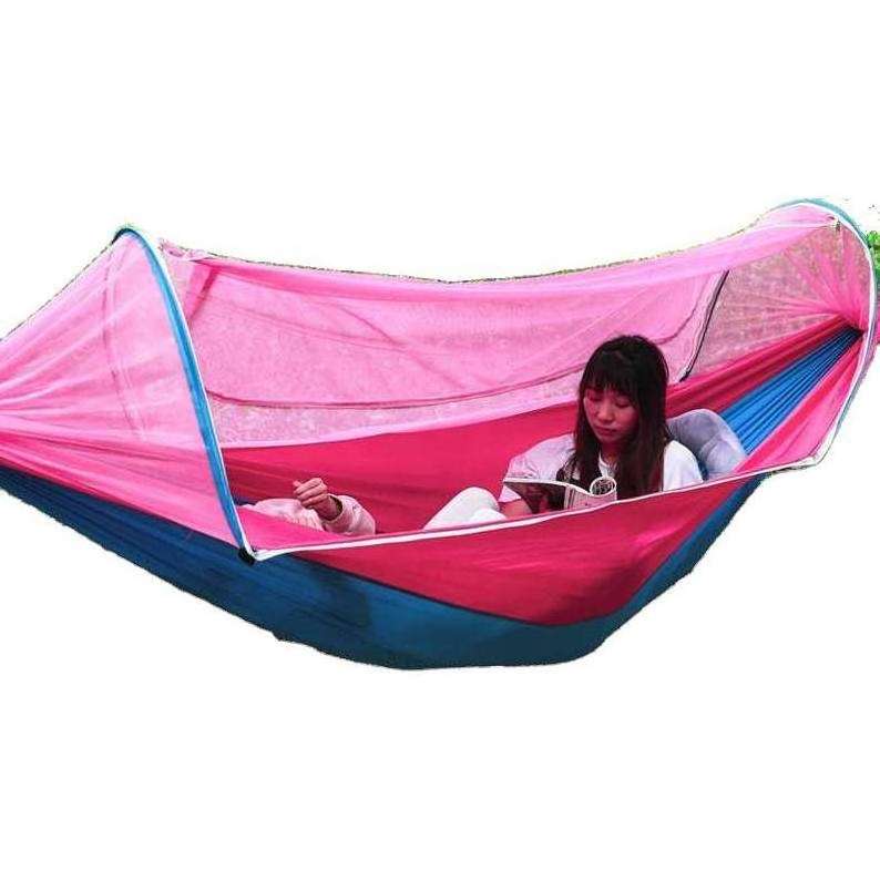 Anti mosquito net hanging Parachute hammock tent Hanging Sleeping Bed Swing traveller camping portable foldable