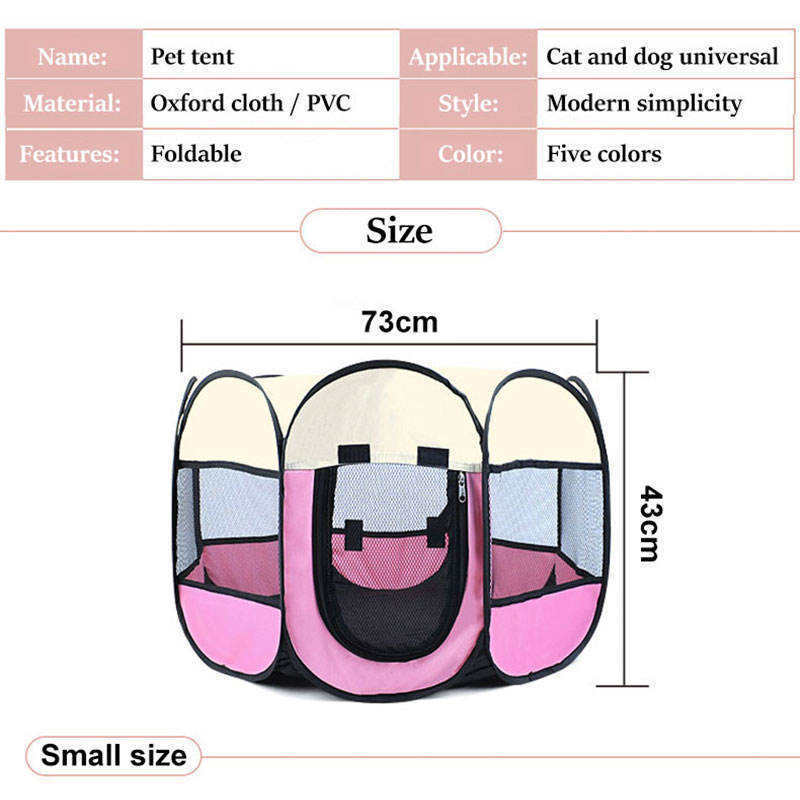 2023 Wholesale fancy cute Korea style sleeping Puppy bag for pet cat indoor Portable Folding tent Outdoor Big Dogs House