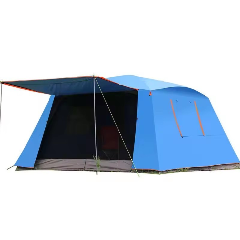 Camping Tent Pergola 5-8 Person 4 Season Double Layers Waterproof Windproof Tents Family Outdoor Camping Tent