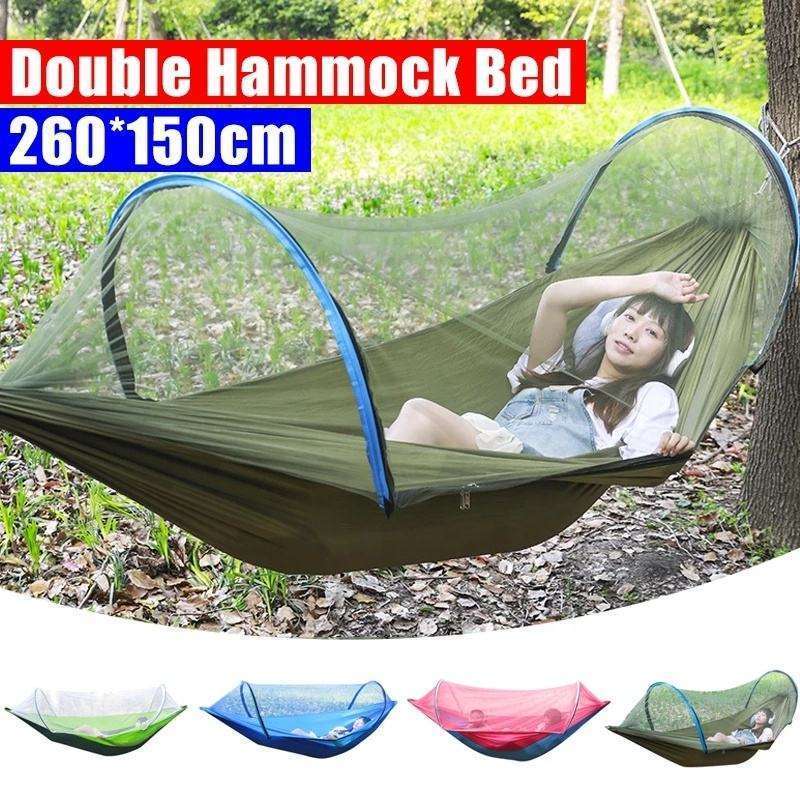 Anti mosquito net hanging Parachute hammock tent Hanging Sleeping Bed Swing traveller camping portable foldable