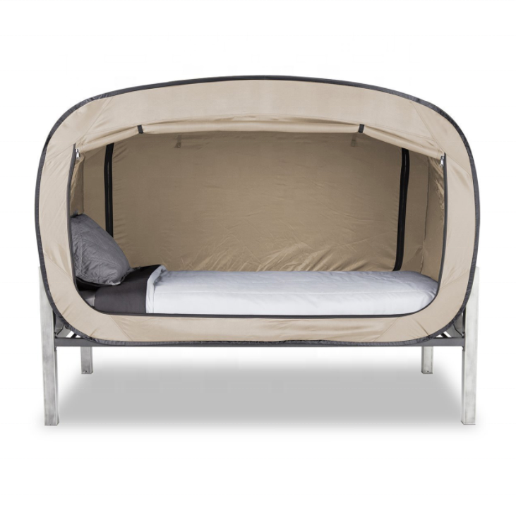 Factory Direct  High Quality Simple 1 Person Pop Up Privacy Indoor Bed Tent For Sleeping