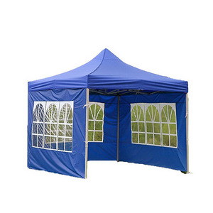 Convenient logistics professional trade show aluminum folding tent grill gazebo large show canopy for commercial branded event