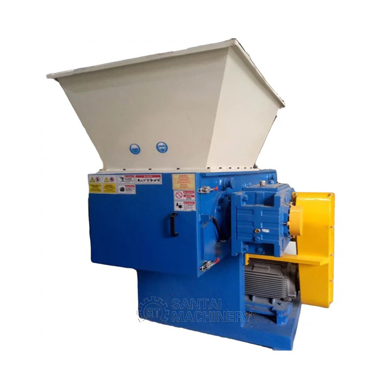 Waste Wooden Crates Cardboard Box Shredding Crusher Garden Waste Shredding Single Shaft Shredder Machine