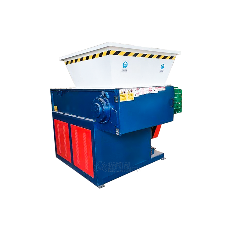 Waste Wooden Crates Cardboard Box Shredding Crusher Garden Waste Shredding Single Shaft Shredder Machine