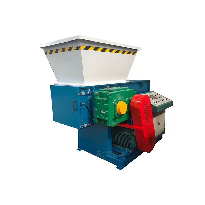 Waste Wooden Crates Cardboard Box Shredding Crusher Garden Waste Shredding Single Shaft Shredder Machine