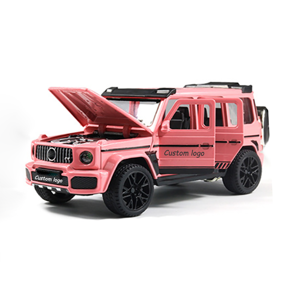 Custom Toy Vehicle Design Scale Casting Alloy Car Model Pull Back Diecast Vehicles for Kids With Light And Sound Toys Toys