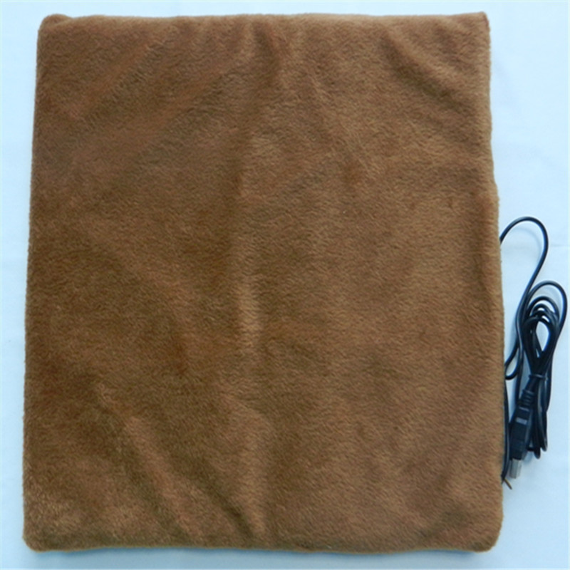 Wholesale 12V Electric Polar Fleece Electric Heating Blanket Travel for Car