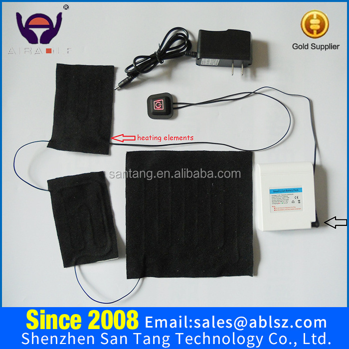 7.4V Heating Pad for Heated Jatcket with Lithium Battery