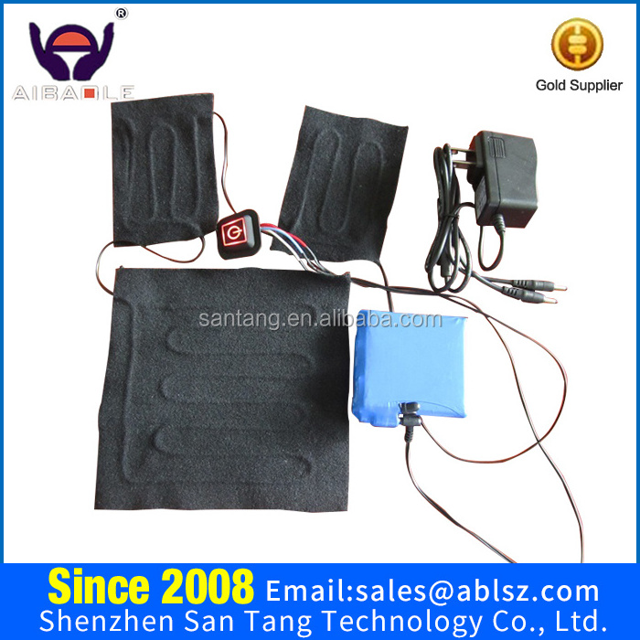 7.4V Heating Pad for Heated Jatcket with Lithium Battery