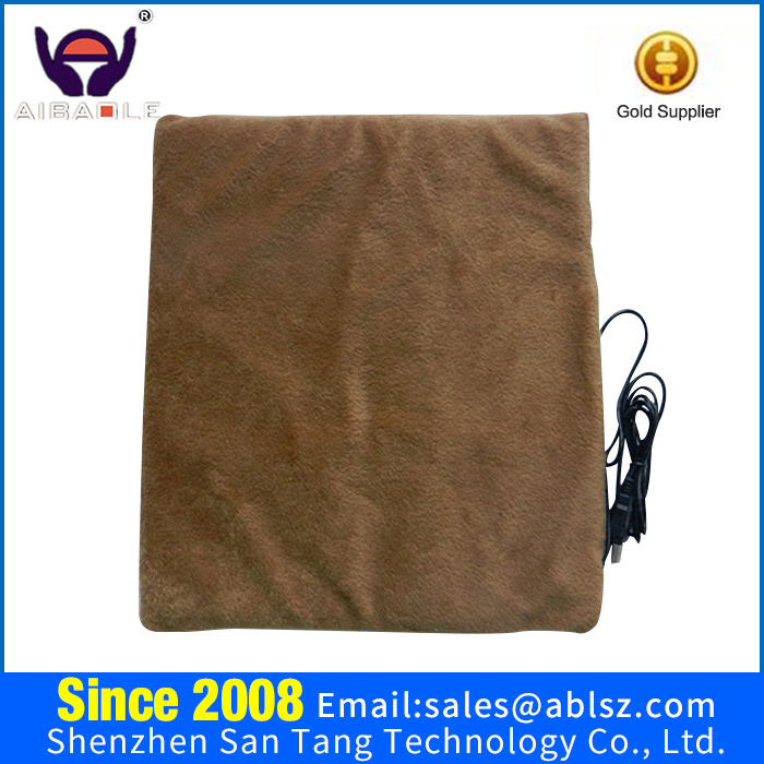 Wholesale 12V Electric Polar Fleece Electric Heating Blanket Travel for Car