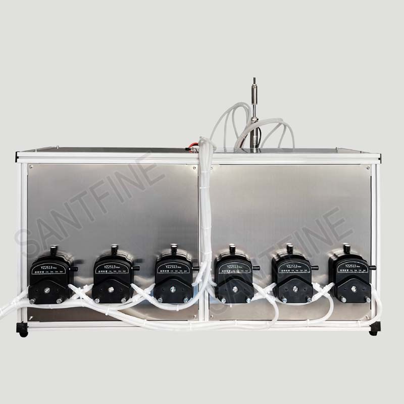 6 Nozzles Automatic High Temperature Hot Liquid Soup Juice Drinking Tea Coffee Filling Capping Machine