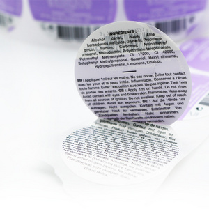 NEW Stickers Multi Layer Folding Booklet Cough Syrup Bottle Labels