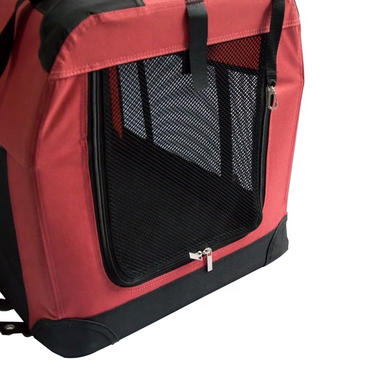 Factory Lightweight Extendable Design Expanded Travel Pet Dog Carrier For Bike