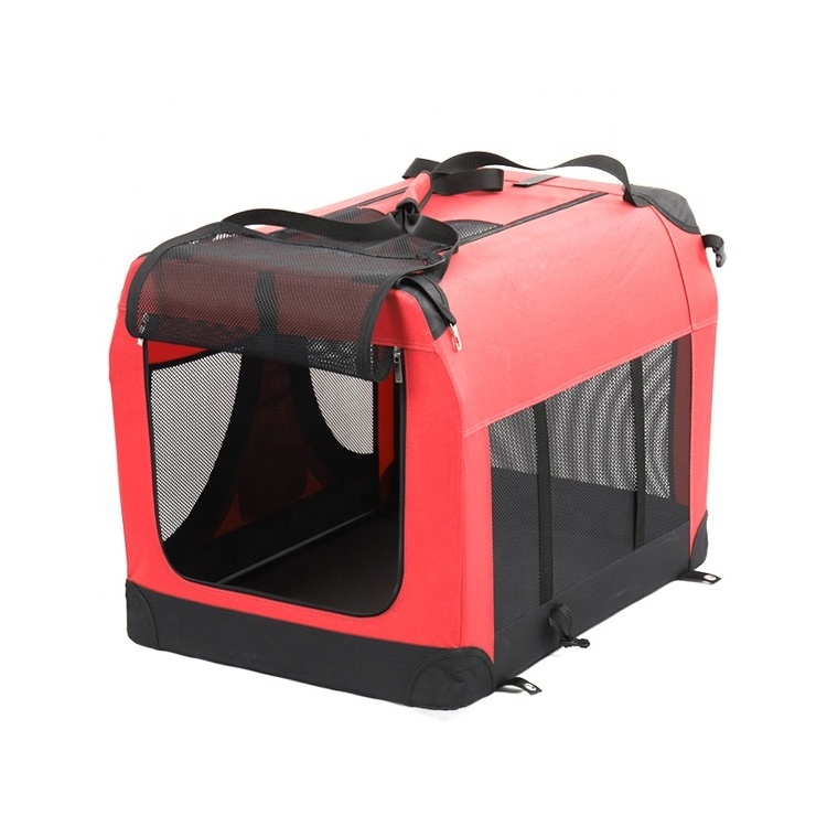 Breathable Fashion Foldable Small Pet Dog Car Crate