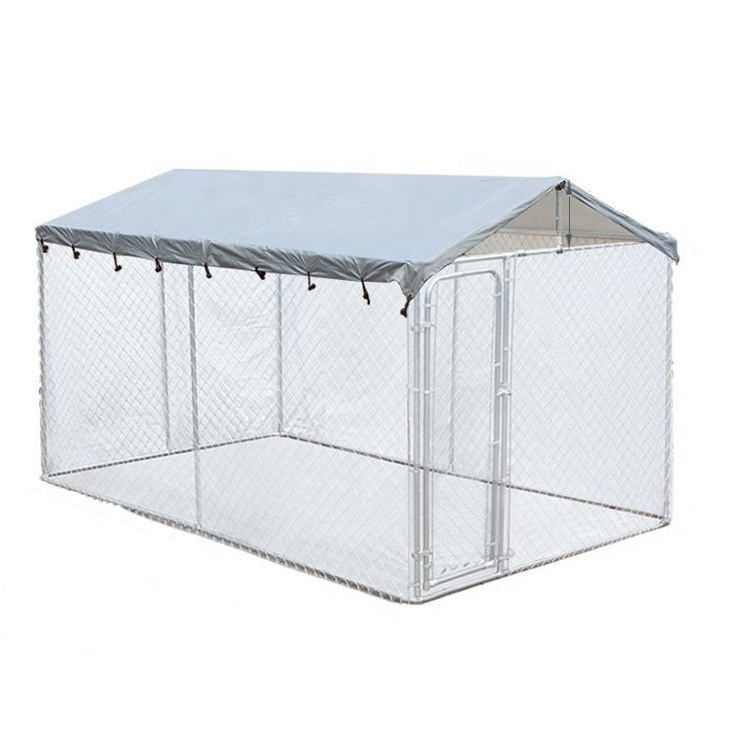 Wholesale Custom DIY Outdoor Large Waterproof Chain Link Dog Run Kennel