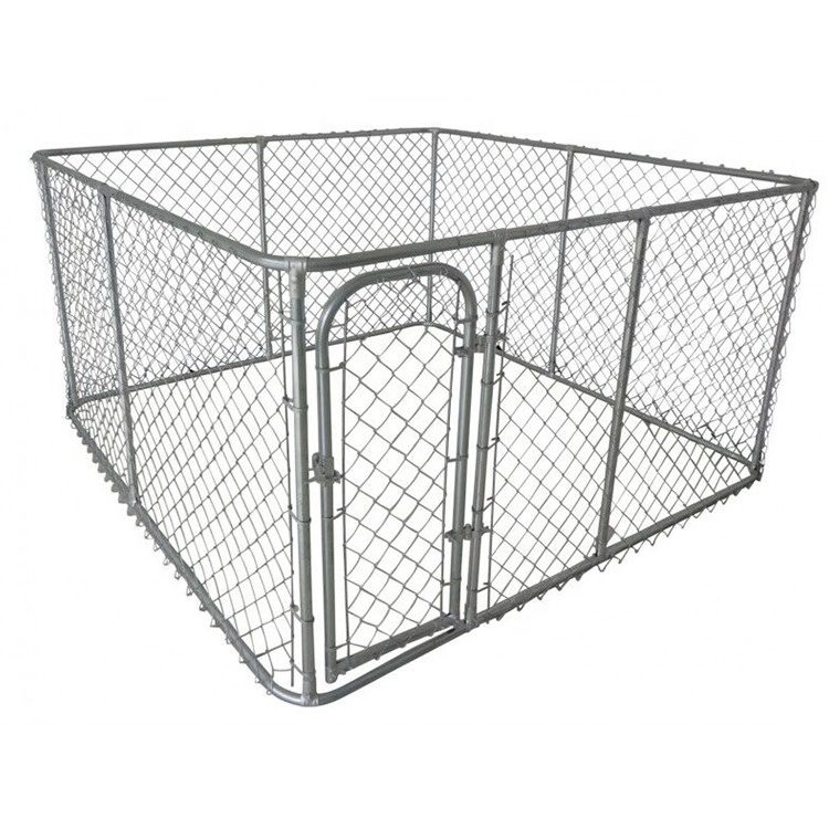 high quality fencing outdoor heavy duty dog kennels large outdoor run cage with shelter for sale