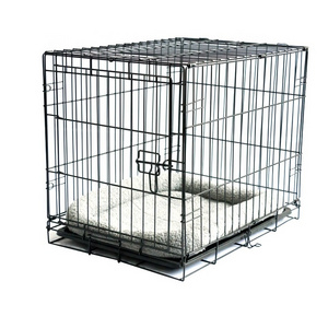 High Quality Cheap Custom Size Portable Foldable Metal Wire Zinc Pet Cage Dog Crate