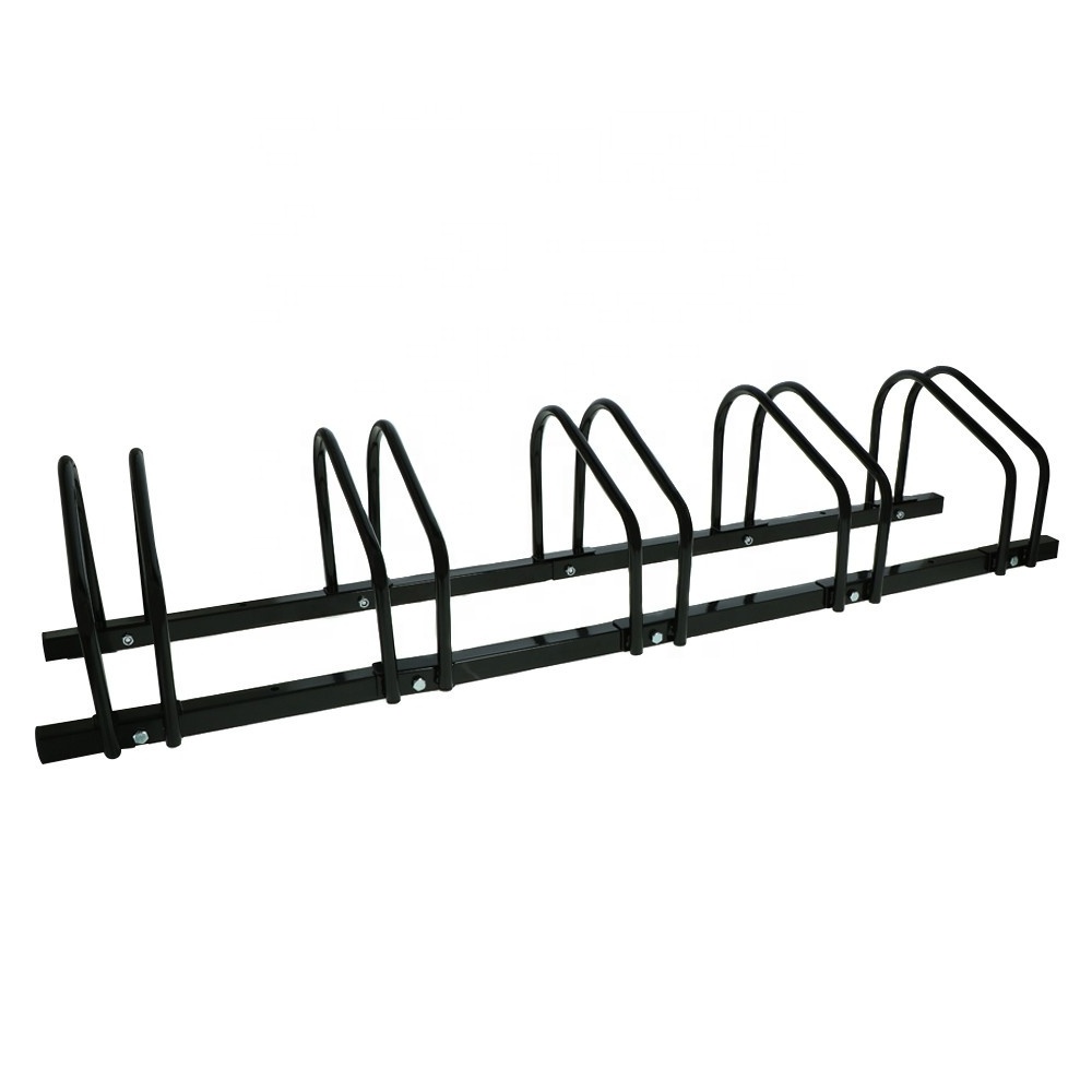 Wholesale Custom 5 Bikes Outdoor Floor Steel Front Storage Bicycle Rack With Low Prise