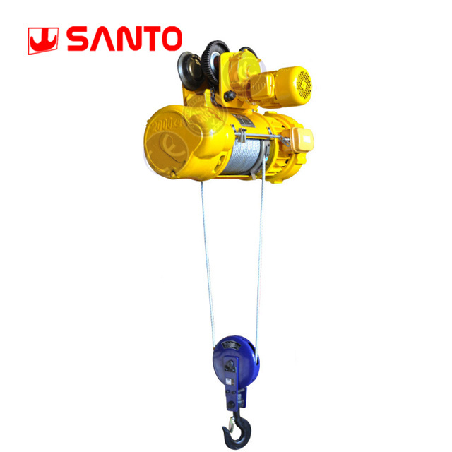 Motor Lift Electric Wire Rope Hoist Winch 2 ton 3ton 5Ton with Remote Control