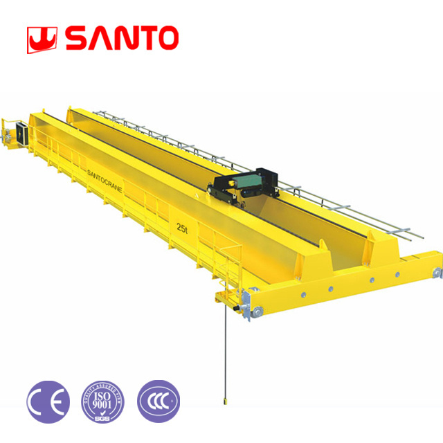 Single Girder and Double Girder Electric Overhead Traveling Bridge Crane 2 ton 5 ton 10 ton 16 ton 32 ton 50 ton CE Certified