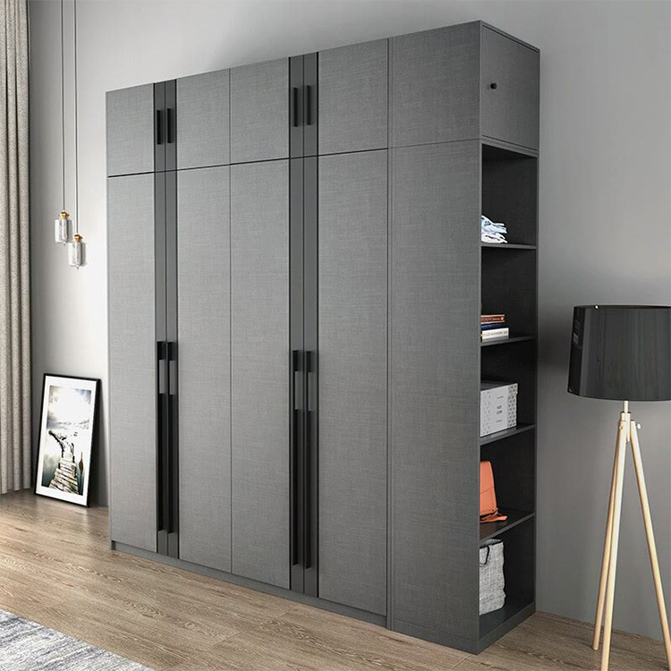 Santopova Free design Factory price wooden closet for bedrooms walk in design closet bedroom furniture wardrobe