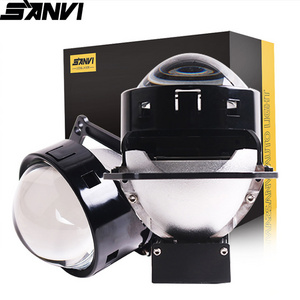 Sanvi Super Bright 55W 12000lm Hi Lo Beam Light 3.0 Inch Bulb F50 Bi LED Projector Lens headlight