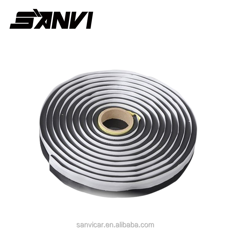 SANVI 16 pieces Snake Glue Butyl Adhesive Sealant Tape for Auto Windshield/for Headlight/hot-melting Glue Car Light Retrofit