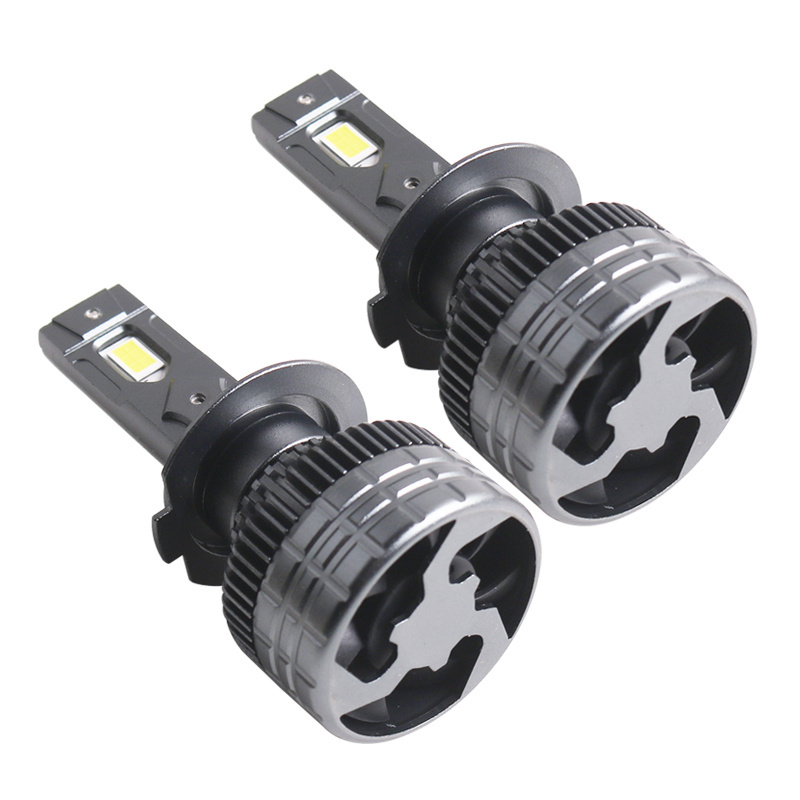 Sanvi New Arrival High Power 120V Dual Heat Pipe LED Headlight Car Lamp LED Headlight Bulbs 5500K Lens Car Light