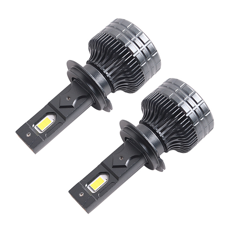 Sanvi New Arrival High Power 120V Dual Heat Pipe LED Headlight Car Lamp LED Headlight Bulbs 5500K Lens Car Light