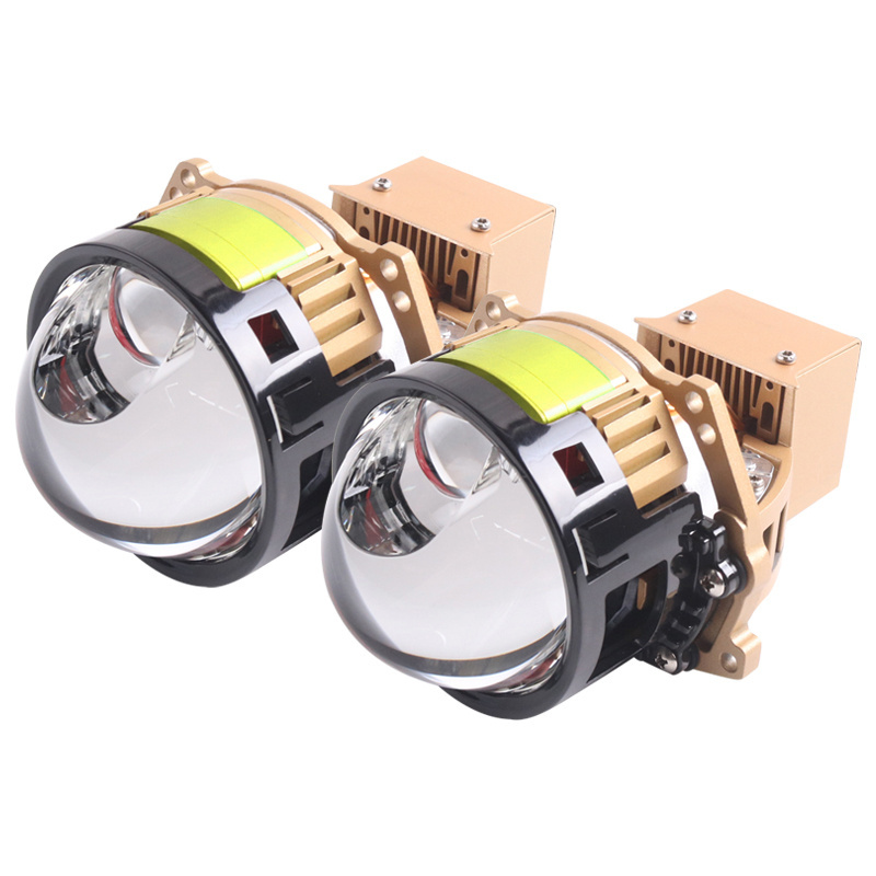 SANVI Newest L80 3 inch 87w 5500k Bi LED Laser Projector Lens Saudi Arabia Hot sale Auto Headlights for BMW Accord Model