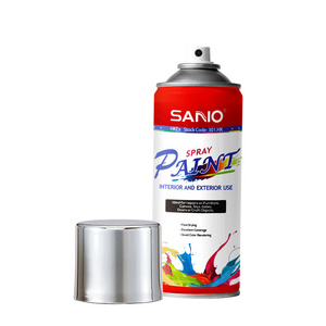 Electroplating Effect Aerosol Spray Can Paint Chrome Color Spray Paint for Stainless Steel Wheels Mirror Metal 400ml OEM Service