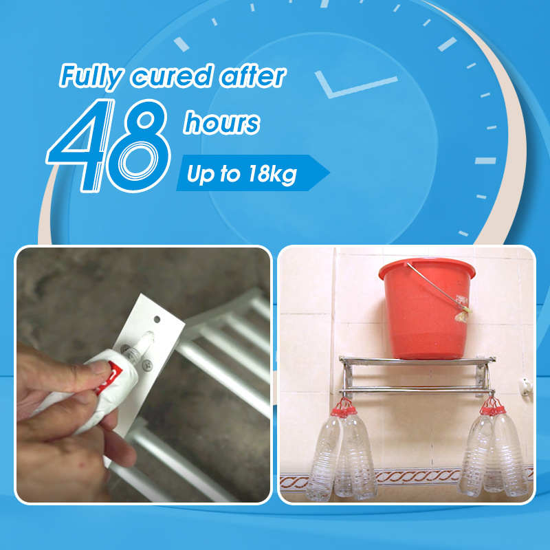 SANVO 50ml White Wood Adhesive Contact and Nail-Free Furniture Sealant Waterproof Epoxy Resin Glue Wholesale Price