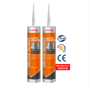 SANVO 300ml GP Silicone Glue for glass window and door  Neutral Adhesive One Component Sealant Acetic Silicone Sealant