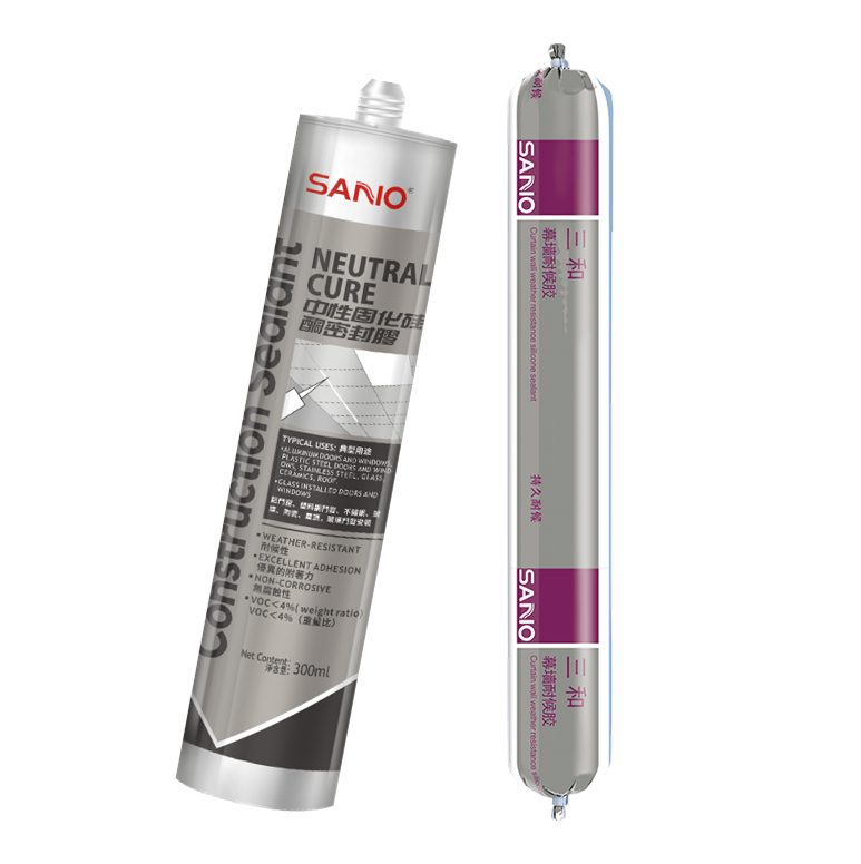 SANVO EX851 Natural Stone Building Silicone Sealant weather proof glass glue UV  Curtain Wall silicone sealant adhesive